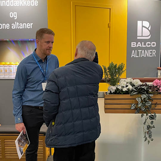 Lørdag den 1. marts 2025 kan du møde Balco Altaners personale på Boligforeningernes Dag 2025, som afholdes i Forum København.